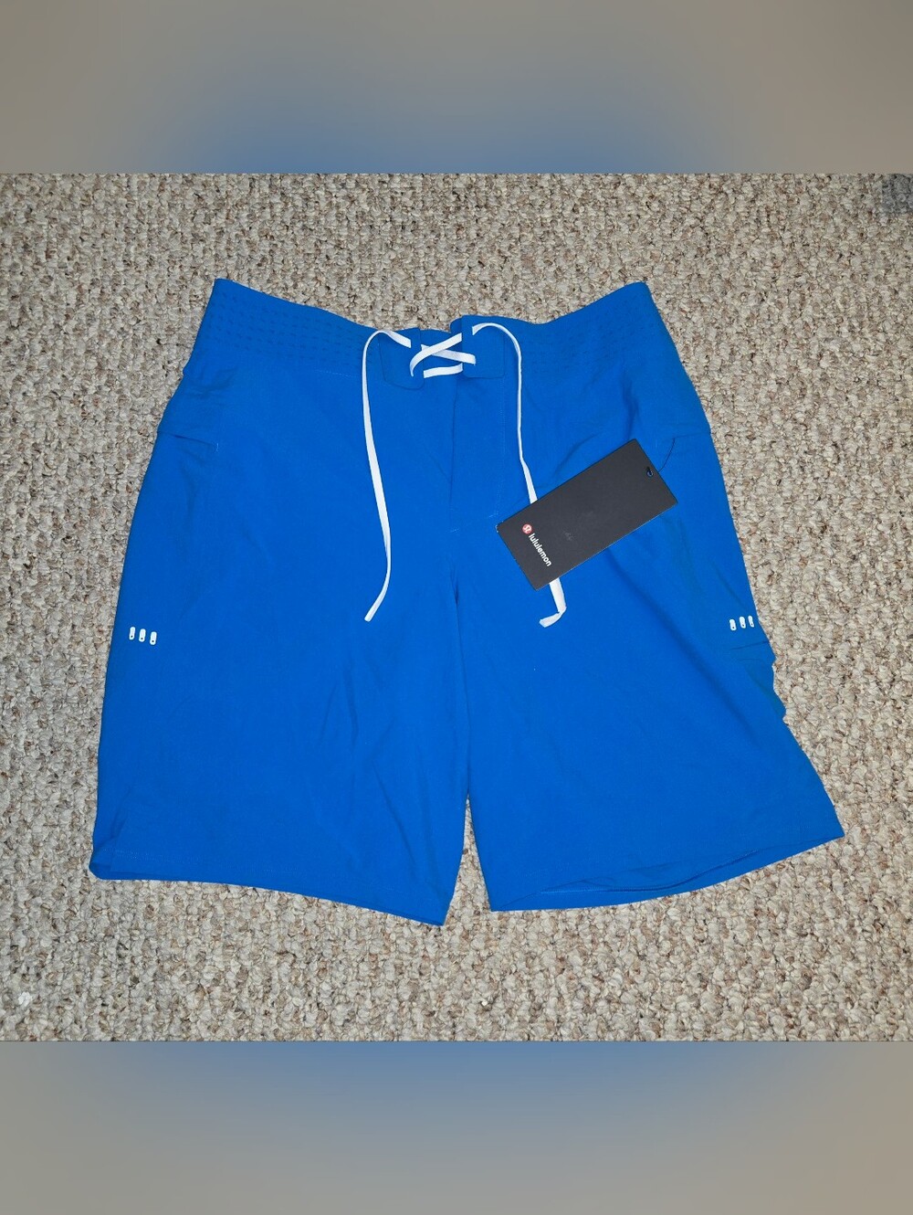 NWT Lululemon Current State Board Short 9" Classic Fit Men's Size 30 Poolside Bl